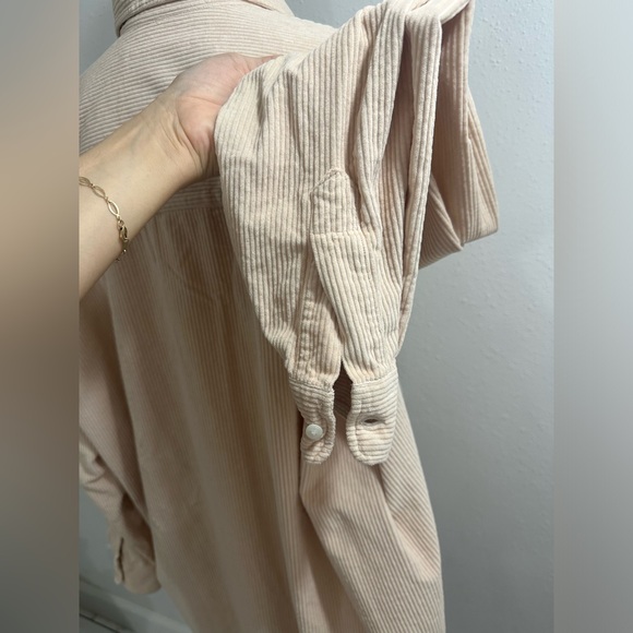 Frank & Eileen NWT Shirley Oversize Corduroy Button-Up Shirt Size small - Picture 5 of 10